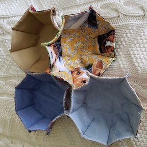 Fabric trinket bowl